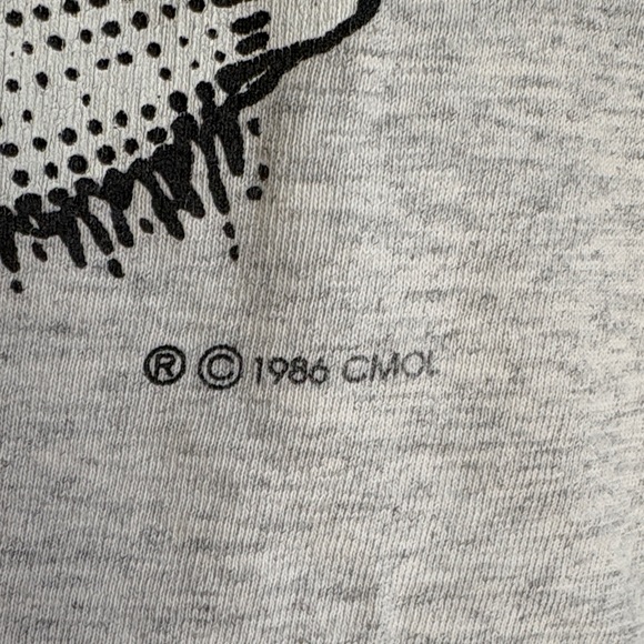 Vintage Les Miserables T-shirt Single Stitch Cotton Heather Gray - Picture 4 of 12